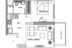 1 bedroom